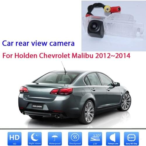 Rear View Camera For Holden Chevrolet Malibu 2012 2013 2014 Night Vision License Plate Camera Waterproof high quality RCA