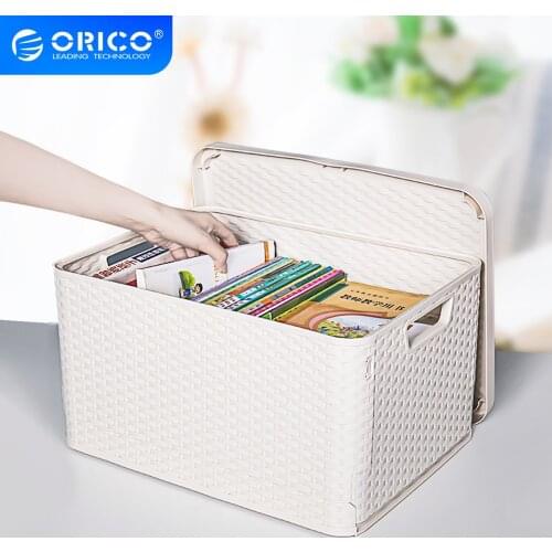 ORICO Foldable Storage Book Document Storage Box Foldable Storage Box School Office Stationery Organizer Clothes Storage Box