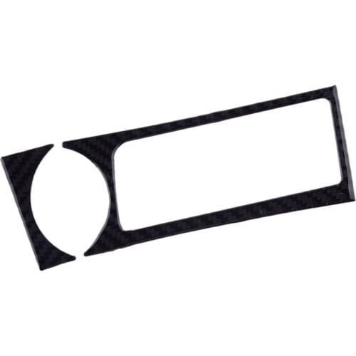 Car Ignition Switch Panel Trims Covers Stickers Black Carbon Fiber LHD Fit For Toyota GT86 Scion FR-S Subaru BRZ 2012-2016 2017