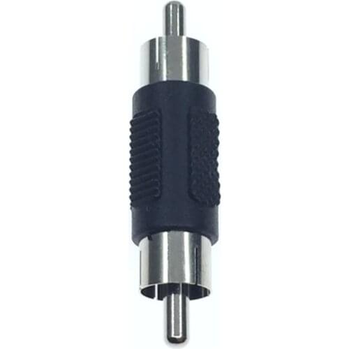 RCA Male to Male Jack Plug Connector Adapter Female to Female RCA Connector Video Audio Extender Cord Cable Converter