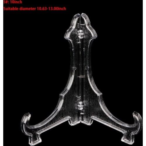 Plastic Display Stand Dish Rack Plate Bowl Picture Frame Photo Pedestal Holder
