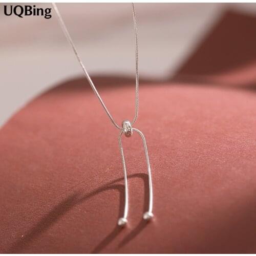 Drop Shipping Silver Color Necklace Ingot Twisted Trace Belcher Snake Bar Singapore Box Chain Necklace Women