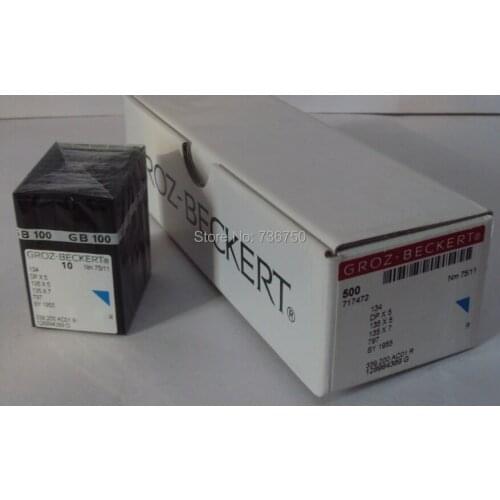 100% original Germany Groz Beckert sewing needles DPX5 Nm75/11, GB 135X5 / 134 / 135X7/ 500 needles pack, wholesale price