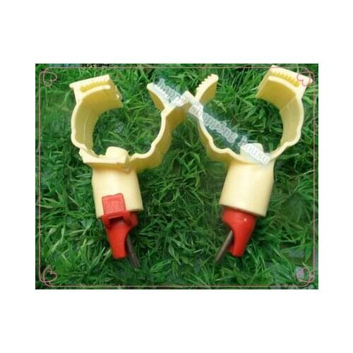 Duck with tap water trough type ball valve nipple autodrinker