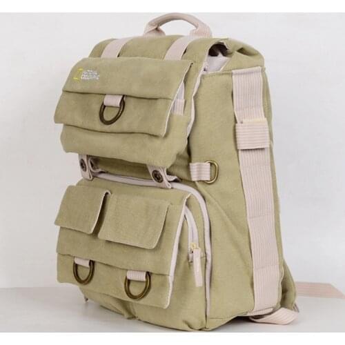 National Geographic NG5160 Leather Camera Bag Backpacks Large Capacity Laptop Carry Bag For Digital Video Camera Travel Bag