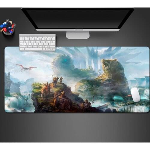 Super Cool Game Mouse Pad Natural Rubber Washable Anti-slip Game Mousepad Most Professional Office Computer Keyboard Mouse Pads