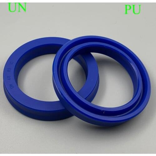 UN 130*150*12/15/16 130x150x12/15/16 TPU Cylinder Hydraulic Rotary Shaft Piston Rod Grooved U Lip O Ring Gasket Wiper Oil Seal