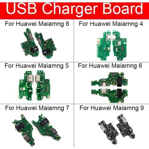 USB Charging Dock Jack Connector Charge Board Flex Cable For Huawei Maimang 4 5 6 7 8 9 /G8 G7 G9 Plus/Mate 10 20 Lite/Enjoy 9S