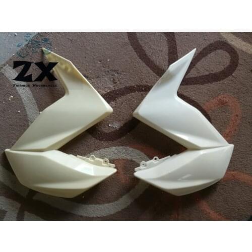 Motorcycle Parts For Kawasaki 2013-2017 Z300 Z250 13 14 15 16 17 Motorcycle Unpainted Left or Right Side Mid Fairing Cover
