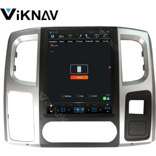 Android car radio audio player for Dodge RAM 1500 2009-2019 car multimedia player GPS navigation DVD player video player FM