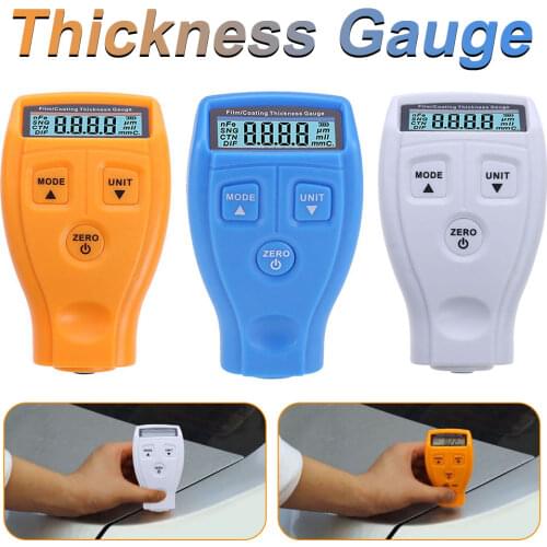 GM200 Coating Painting Thickness Gauge Tester Ferrous Metal Lacquer Film Thickness Gauge Digital Car Paint Tester Detector