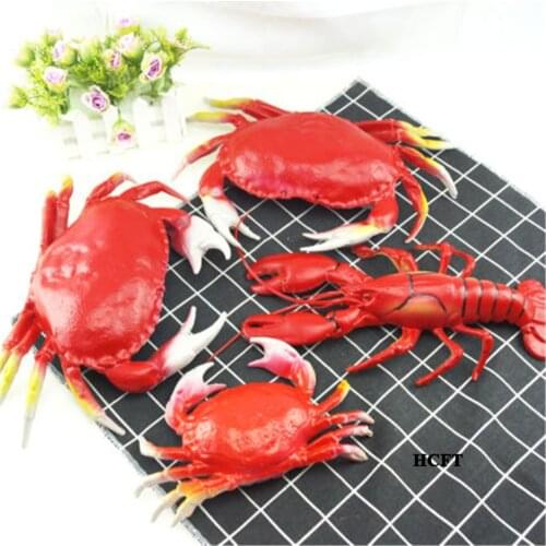 Fake food props restaurant store shop decoration lobster Prawns shrimp Crab oyster scallop squid sea cucumber abalone model