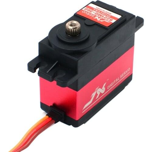 JX PDI-6221MG Servo 20KG 360 180120 Degree High Torque Digital Servo for RC Models Helicopter Spare Parts
