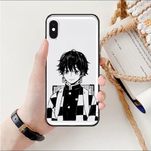 Kimetsu No Yaiba Japan Anime Anime Transparent Phone cover hull For SamSung Galaxy S 8 9 10 20 21 S30 Plus Edge E S20fe 5G Lite