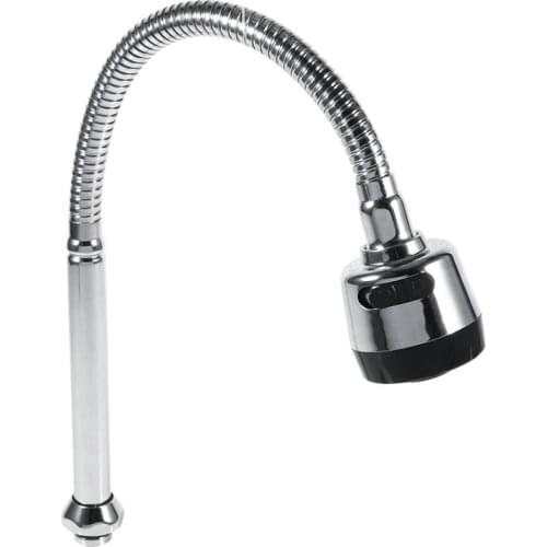 1Pcs Stainless Steel Faucet Spout Single Handle Connection Waterfall Sink Faucet Pipe Fittings Kitchen Mixer Tap Hot Sale