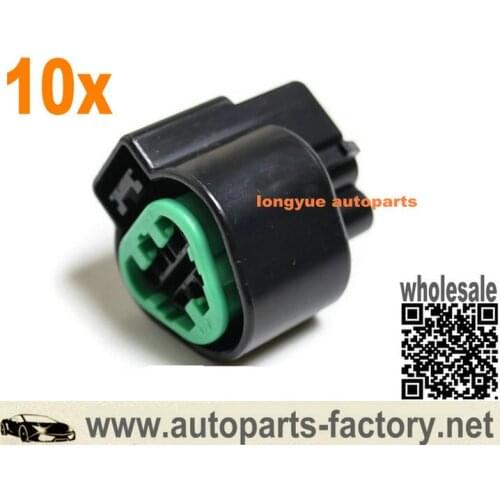 Longyue 10kit 3 Pin Igniton Female Connector for Toyota Crank/Cam