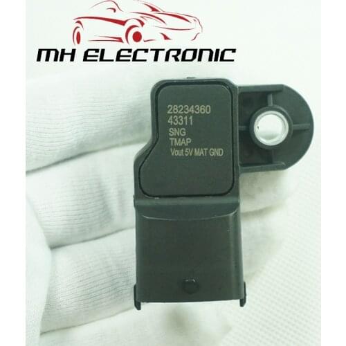 MH ELECTRONIC For G-M BYD MAP Sensor High Quality Intake Air Boost Pressure Sensor Manifold Absolute Drucksensor Sender 28234360