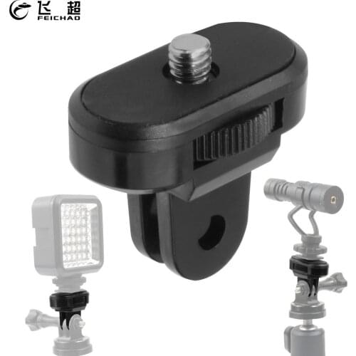 FEICAHO Mini Tripod Convert Mount Monopod Adapter with 1/4 inch Screw for Sony HDR FDR-X3000 for GoPro Xiaomi Yi Action Camera