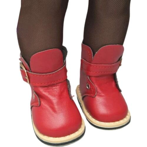 Fashion PU leather Martin Boots Shoes for 18 inch 45CM Girls Dolls, shoes for Alexander doll baby girl gift