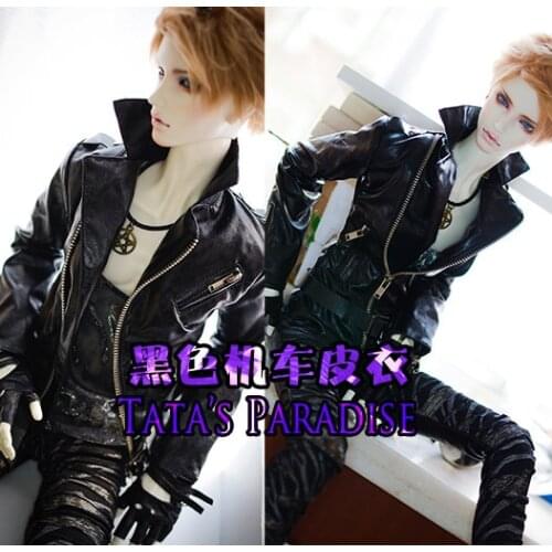 1/4 1/3 scale BJD Motorcycle jacket coat for SD clothes BJD doll accessories,Not included doll,shoes,wig,and accessories 1107