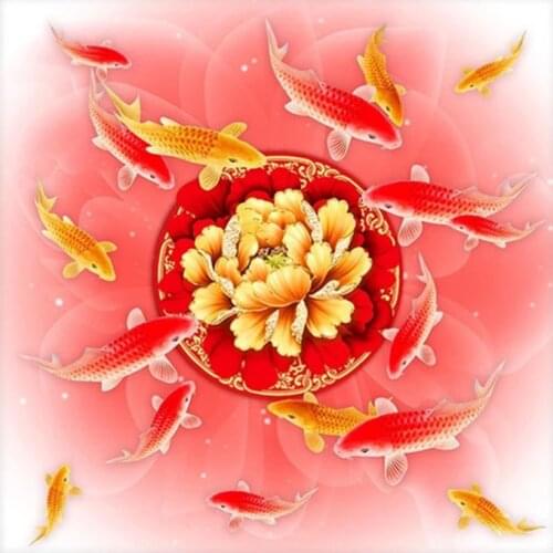 A15994 11CT/14CT/18CT/25CT/28CT oil street patterns Counted Cross Stitch DIY Cross Stitch Kits Embroidery Needlework Sets