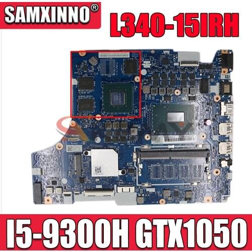 Original For Lenovo L340-15IRH Laptop Motherboard With CPU I5-9300H GTX1050/3G 5B20S44136 5B20S42311 NM-C362 100% fully Tested