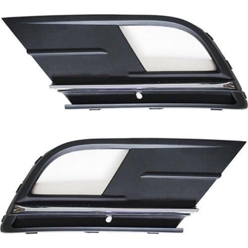 Auto Front Left Right Bumper Fog Light Lamp Grill for VW Jetta MK6 2015 2016 2017 2018 16D853665 16D853666