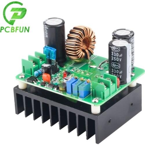 Bt900w DC Regulated Constant Current Power Supply Adjustable High Power Boost 120V 15A Charger Power Supply Module