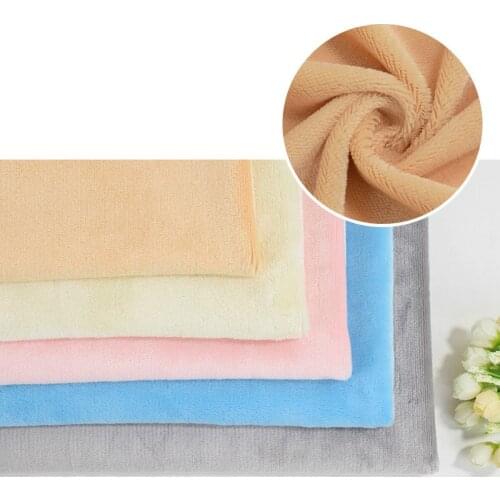 Width165cm Flannel coral fabric womens toys pajamas home textile diy sewing soft plush fabric