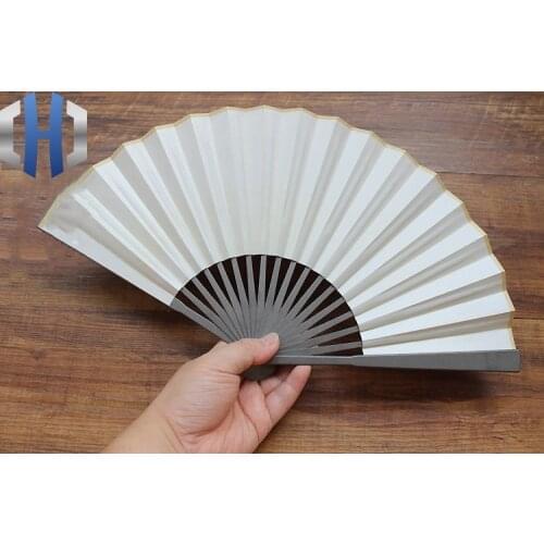 Titanium Alloy Folding Fan 7 Inch Mini Model EDC Tactical Attack Self-defense Fan Tai Chi Martial Arts Steel Bone Fan