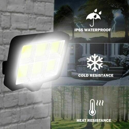 LED Solar Light Outdoors Waterproof Motion Sensor Solar Lamp Spotlights Path Street Wall Garden Solar Lights