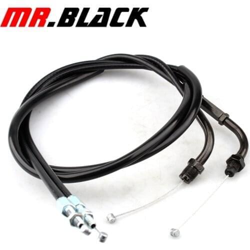For Honda Shadow 400/750 Magna 250/750 Steed 400/600 1 Pair Motorcycle Oil Throttle Cable Motorbike Extended Throttle Line Wires