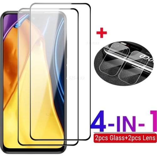 Tempered Protective Glass For Xiaomi Poco M3 Pro Camera Lens Glass Film Screen Protector on for Xiaomi Poco X3 Pro nfc f3 m3