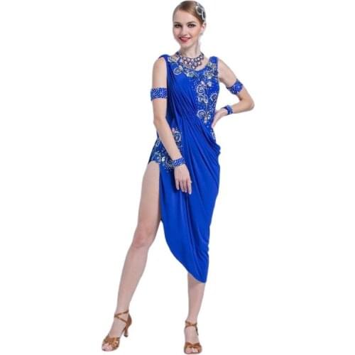 L-17126 Professional beautiful latin dance dress, competition latin competition costumes for girls