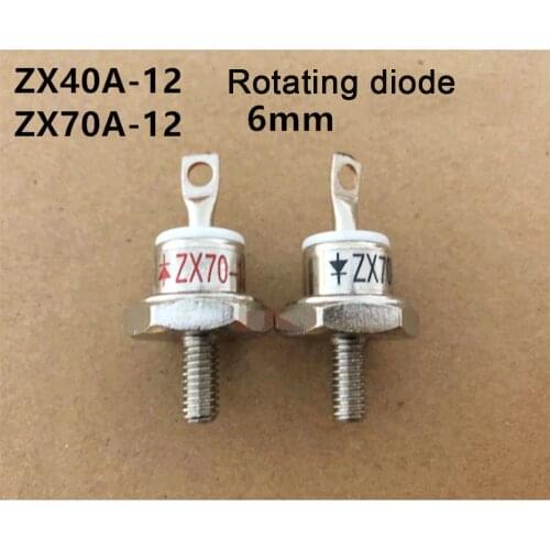 3pcs/lot ZX25A-12 ZX40A-12 ZX70-12 generator rotating diode rectifier diode forward/reverse