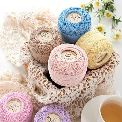 300g Summer Knitting-Tape-Yarn Cheap Lace Cotton Thin Yarn For Knitting Crochet Thread Hand Knitting 100% Cotton Blended Yarn