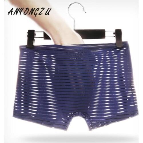 Мужские шелковые трусы Anyongzu China At AliExpress