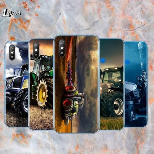 Cool tractor Car For Xiaomi Redmi K30 K30i K30S Ultra 10X 8 8A 7 6 K20 Pro 7A 6A S2 GO 5 5A 4X Plus Phone Cases