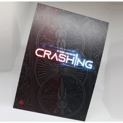 CRASHING by Robby Constantine Beginner Mentalism,Bizarre and Psychokinesis Performer Close up Magic Illusions Card Magic Props