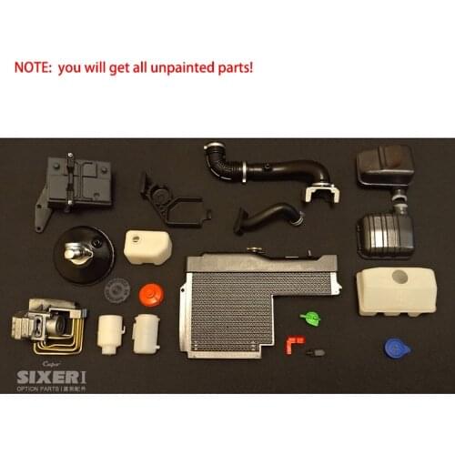 CAPO Engine Decorative Parts for 1/6 SIXER1 RC Car Samurai Crawler Model Vehicle accessories TH16503-SMT6