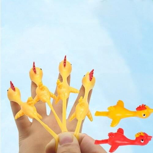 Catapult Launch Turkey Fun And Tricky Slingshot Chick Practice Chicken Elastic Flying Finger Decompression Birds Sticky Toys