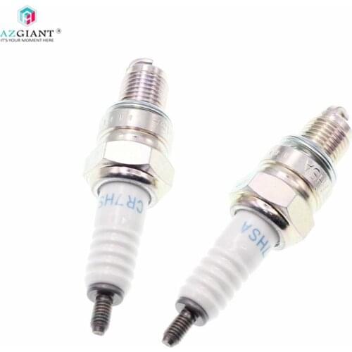 2pcs original Motorcycle Racing HSA-C7 Spark Plug For GY6 CR7HIX CR7HSA C7HSA A7RTC A7TC UF22 CR6HSA C5HSA C6HSA
