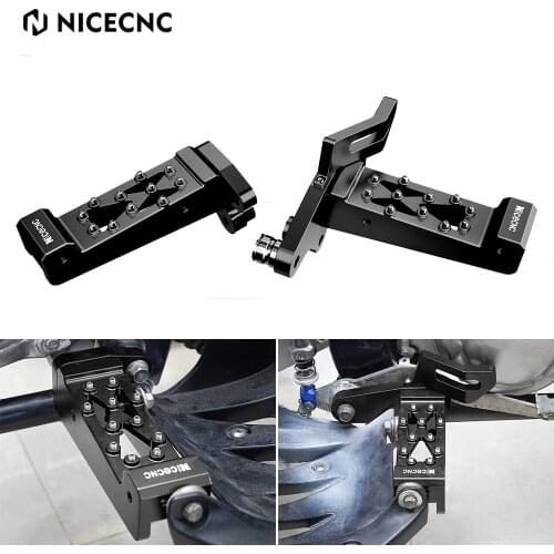 NICECNC ATV Foot Pegs FootRest Footpegs Rests Pedals For Yamaha Raptor 700 2013-2020 700R 2016-2020 700R SE SPECIAL EDITION