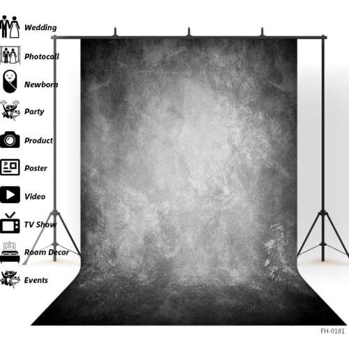 Dark Abstract Texture Gradient Baby Portrait Backdrop Photo Studio Newborn Birthday Background Professional Photographic Props