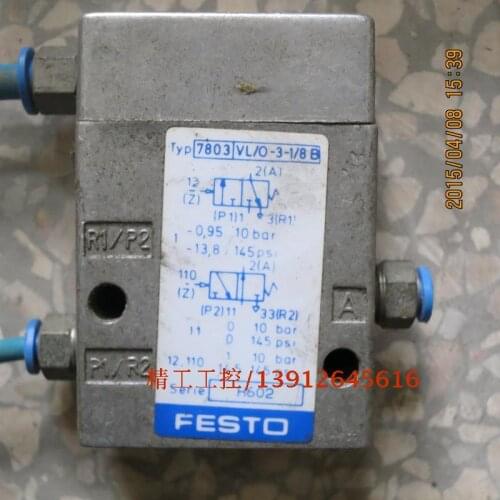 [SA] The original FESTO pneumatic control valve VL/O-3-1/8-B 7803 spot physical map