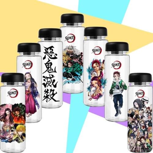 Cosplay Anime Demon Slayer Kimetsu No Yaiba Hashibira Inosuke Shinobu Temperature Resistant Plastic Falling Resistant PC Cup