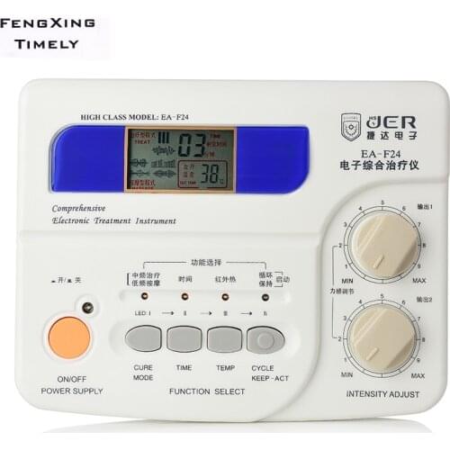 EA-F24 Upgrade Electronic Acupuncture Stimulator Machine Far Infrared Pain Relief Acupuncture Therapeutic Apparatus 110V-240V