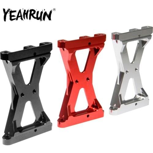 YEAHRUN Alloy Rear Chassis Brace Crossmember for 1/10 Traxxas TRX-4 TRX4 Upgrade