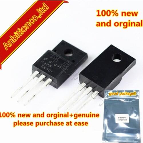 10pcs 100% new and orginal FQPF5N50C 5N50C 5A 500V TO220F in stock