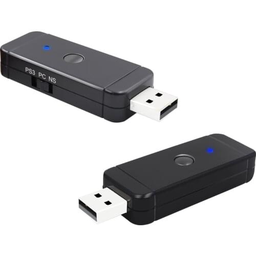 Wireless Receiver Adapter for Switch PS4 PS3 Support Bluetooth USB Receiver Transmitter for Xbox One PC